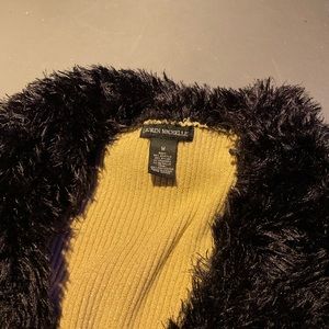 Gold and black penny lane sweater